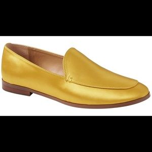 Banana Republic Women's Gold Demi Satin Loafer
